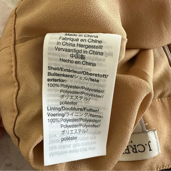 J Crew Factory size 4 Leopard Print Pleated Midi Skirt Lined Career Church Work - Picture 6 of 6